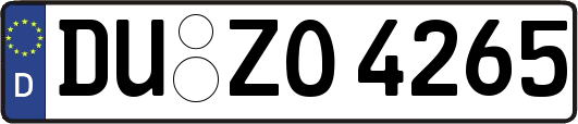 DU-ZO4265