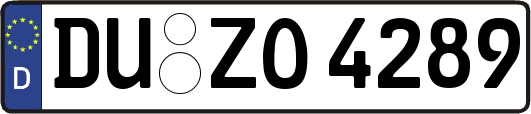 DU-ZO4289