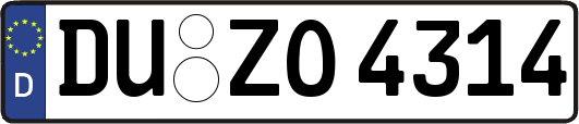 DU-ZO4314