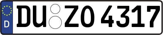 DU-ZO4317