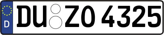 DU-ZO4325