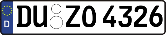 DU-ZO4326