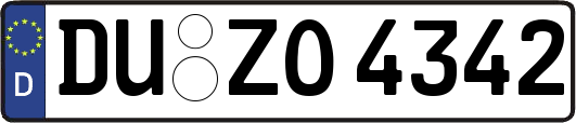 DU-ZO4342