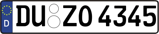 DU-ZO4345