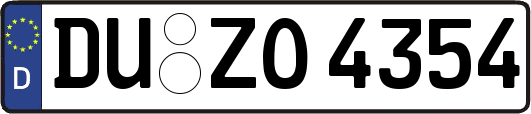 DU-ZO4354
