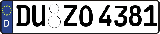 DU-ZO4381