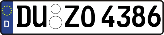DU-ZO4386