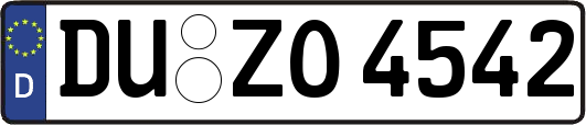 DU-ZO4542