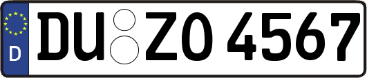 DU-ZO4567