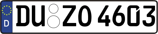 DU-ZO4603