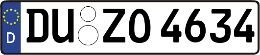 DU-ZO4634