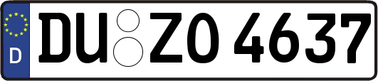 DU-ZO4637
