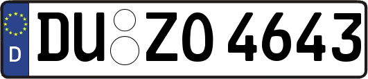 DU-ZO4643