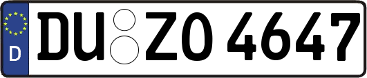 DU-ZO4647