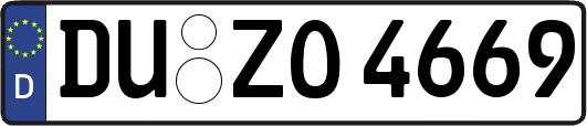 DU-ZO4669