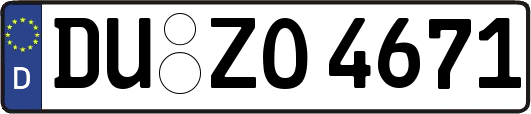 DU-ZO4671