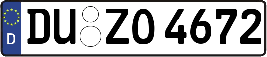 DU-ZO4672