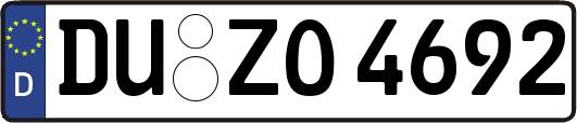 DU-ZO4692