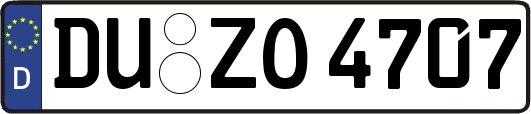 DU-ZO4707