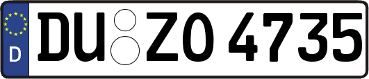 DU-ZO4735