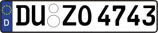 DU-ZO4743