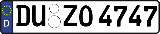 DU-ZO4747