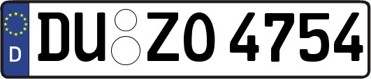 DU-ZO4754