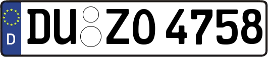 DU-ZO4758
