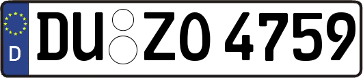 DU-ZO4759