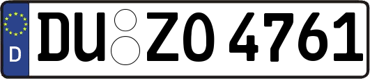 DU-ZO4761