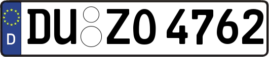 DU-ZO4762