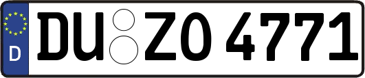 DU-ZO4771