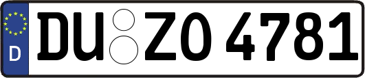 DU-ZO4781