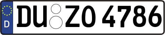 DU-ZO4786