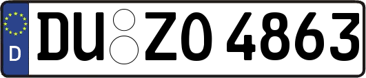 DU-ZO4863
