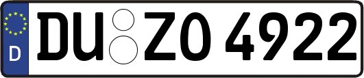 DU-ZO4922
