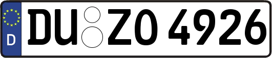 DU-ZO4926