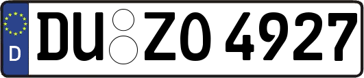 DU-ZO4927