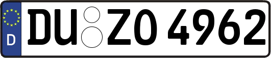 DU-ZO4962