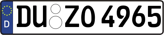 DU-ZO4965