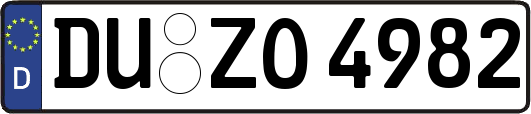 DU-ZO4982