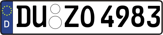 DU-ZO4983