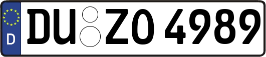 DU-ZO4989