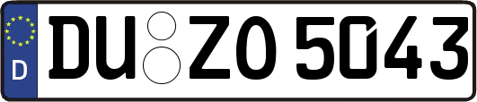 DU-ZO5043