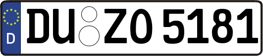 DU-ZO5181