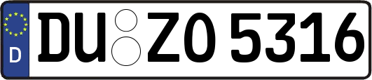 DU-ZO5316