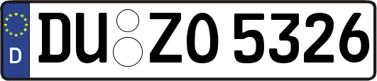 DU-ZO5326