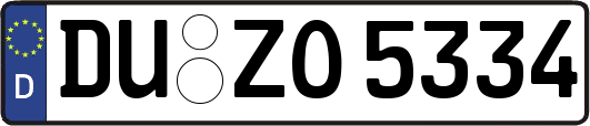 DU-ZO5334