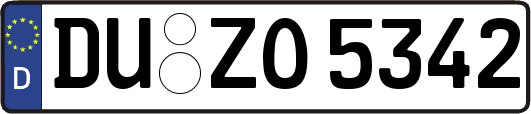 DU-ZO5342