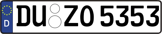 DU-ZO5353
